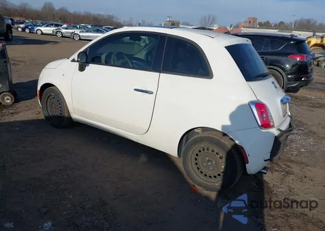 2013 Fiat 500 Pop z USA, uszkodzony, nr VIN 3C3CFFARXDT742379